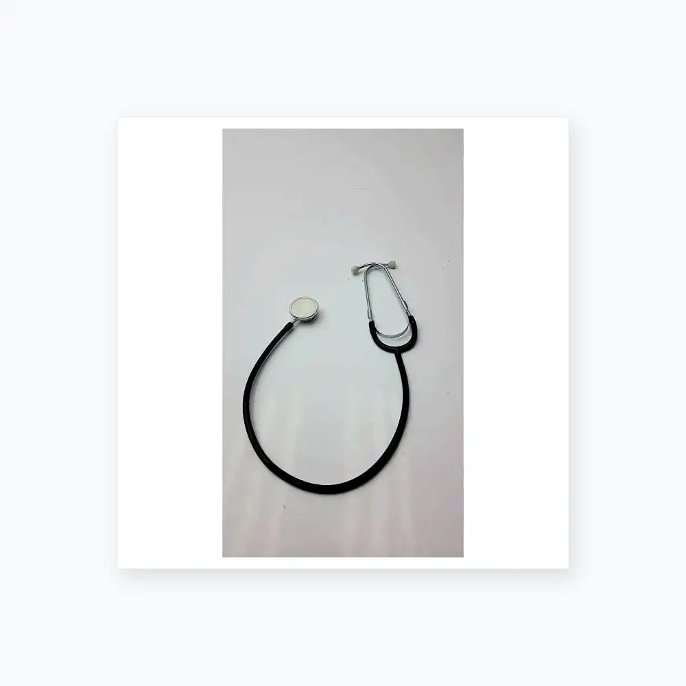 Unbranded Professional Dual Head Student Doctor Nurse Classical Stethoscope Black Stethoscope, second-hand product photo 2