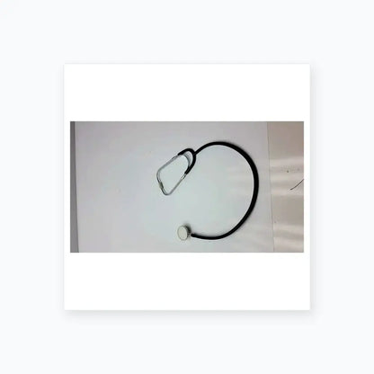 Unbranded Professional Dual Head Student Doctor Nurse Classical Stethoscope Black Stethoscope, second-hand product photo 4