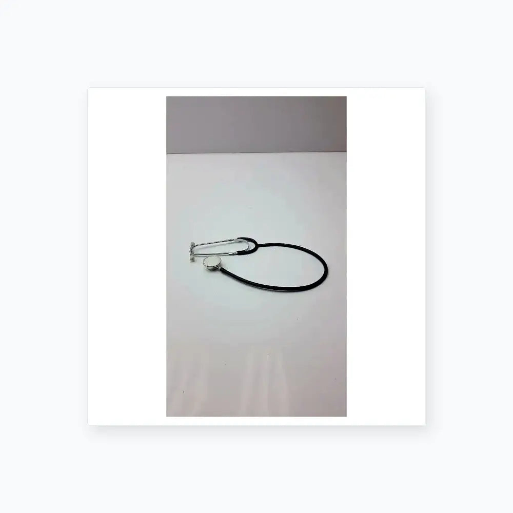 Unbranded Professional Dual Head Student Doctor Nurse Classical Stethoscope Black Stethoscope, second-hand product photo 1