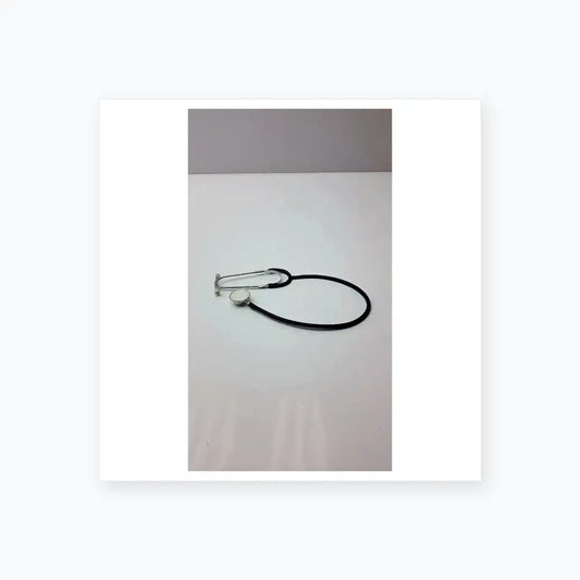 Unbranded Professional Dual Head Student Doctor Nurse Classical Stethoscope Black Stethoscope, second-hand product photo 1