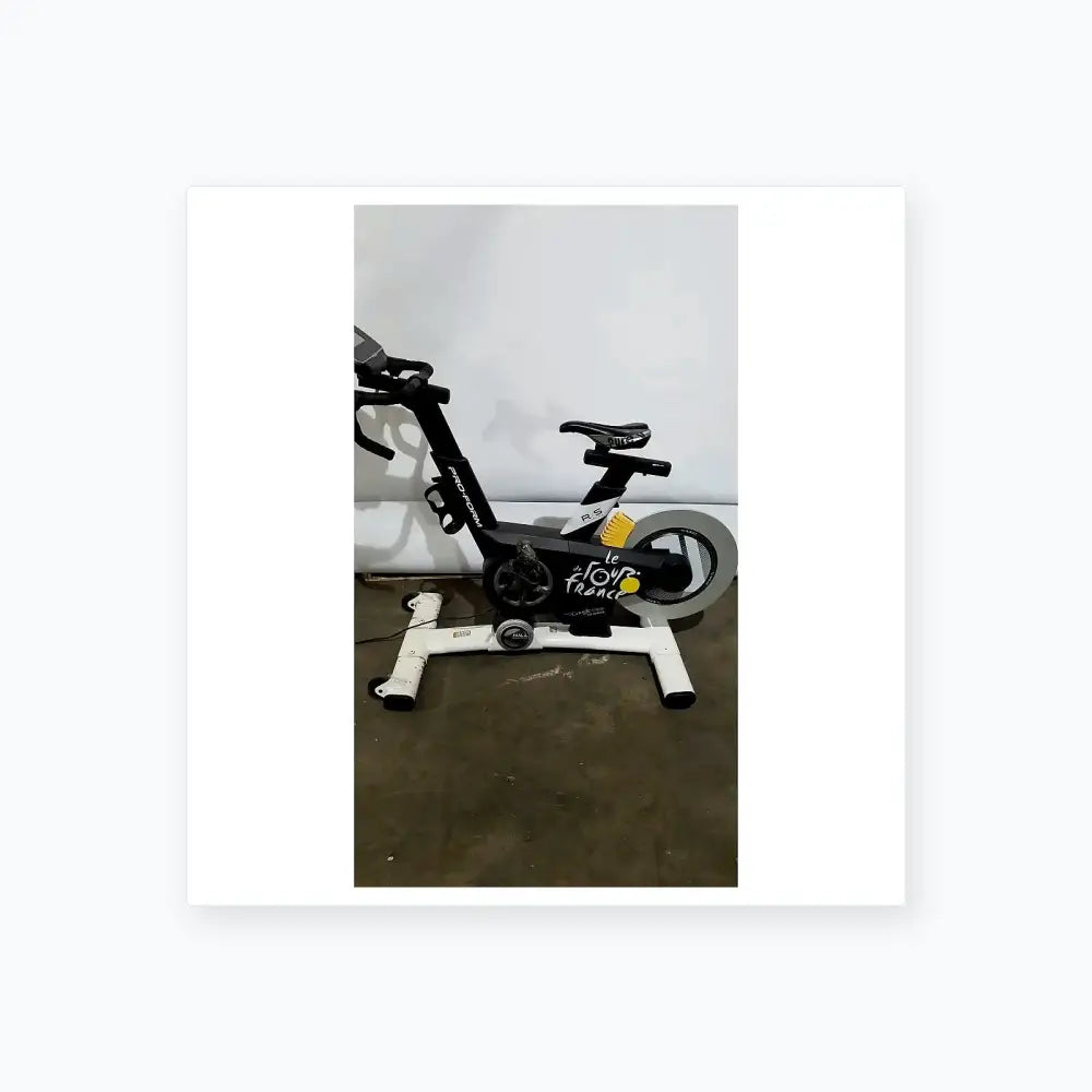 Reuse Medical Proform Le Tour De France Training Bike Silent Magnetic Resistance Exercise Bikes, second-hand product photo 1