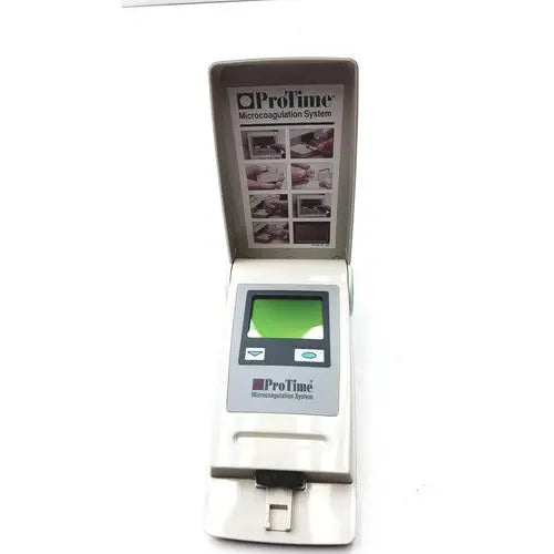 ProTime Microcoagulation system L11-01-01 with gray casing and green-lit digital display for reuse medical purposes