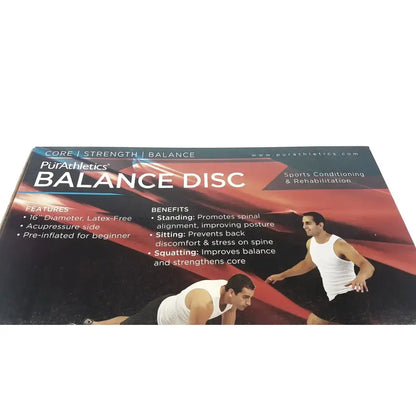 PurAthletics Balance Disc 16" Diameter Latex-Free Balance Disc, second-hand product photo 1
