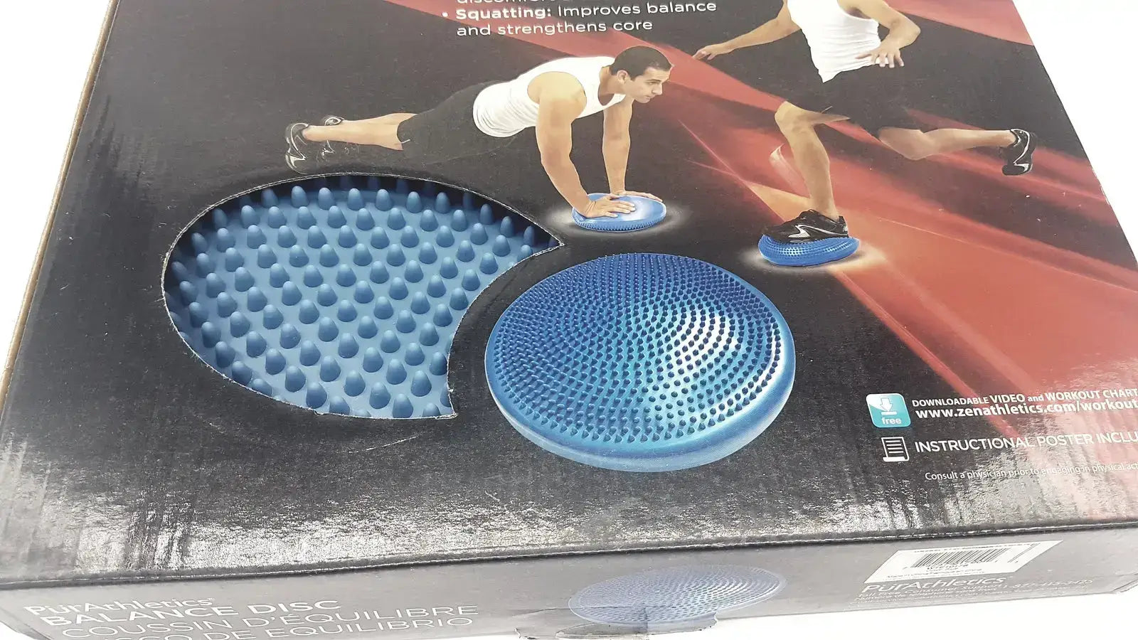 PurAthletics Balance Disc 16" Diameter Latex-Free Balance Disc, new product photo 9