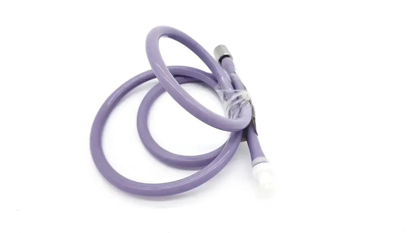 Generic Purple Color Pressure Water Mini Pipe With One Side Metal and other Plastic Replacement Tubing, second-hand product photo 5
