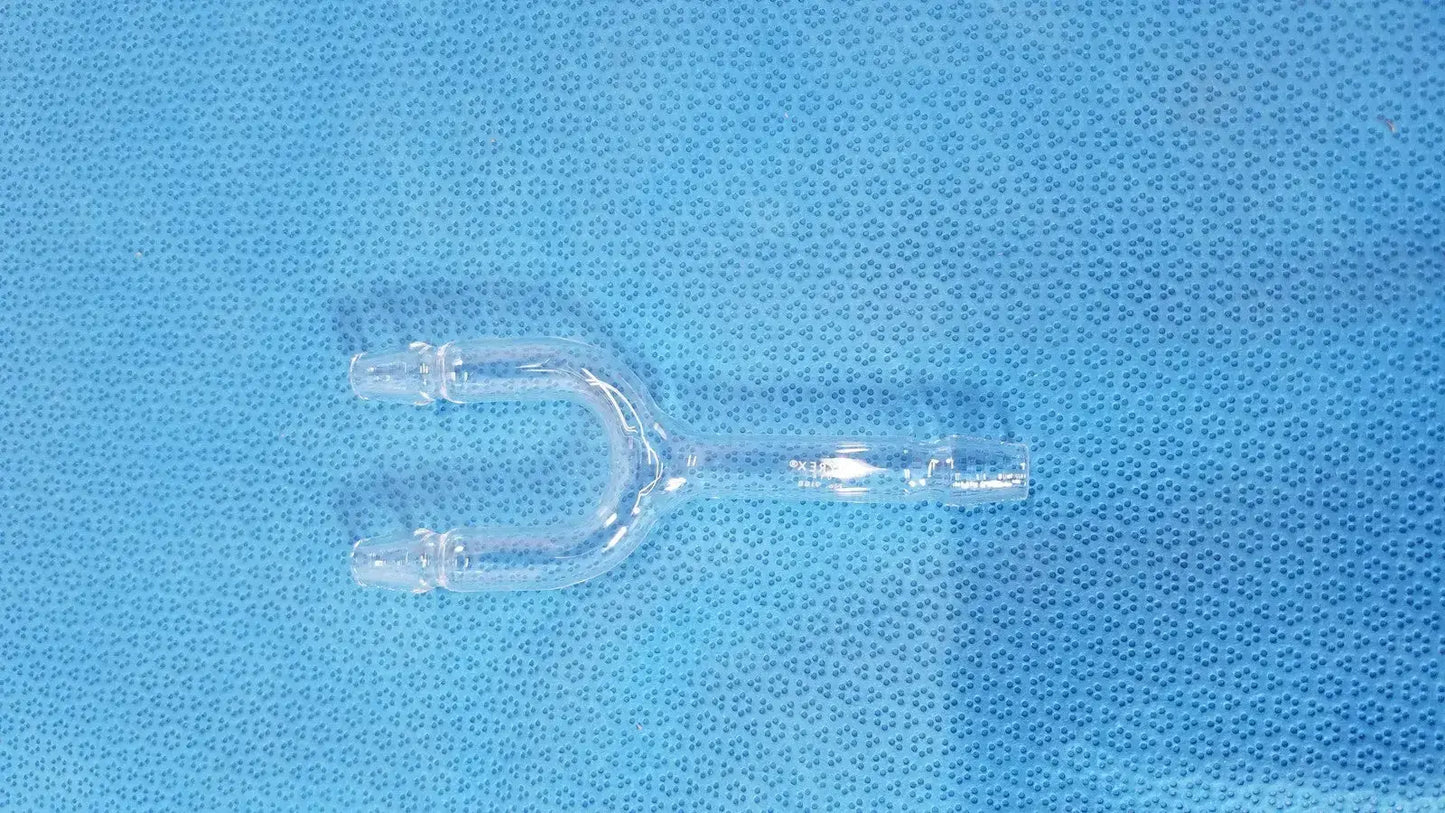 PYREX PYEX Shaped Connecting Tube, 12mm OD x 1/4" NPT Shaped Connecting Tube, second-hand product photo 1
