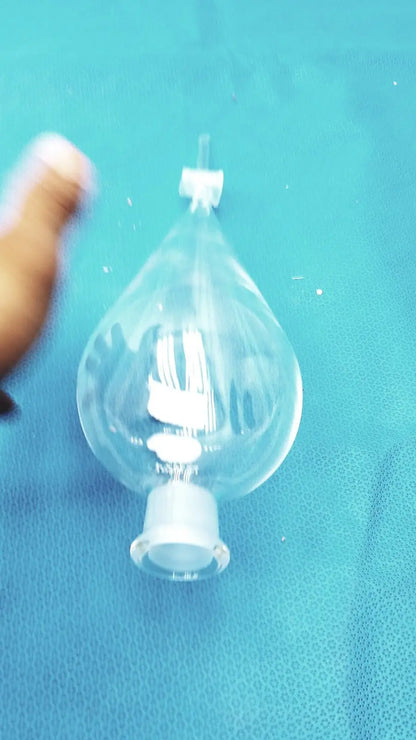 Pyrex 1000mL Glass Separatory Funnel with Stopcock – Transparent Labware Separatory Funnel, second-hand product photo 7