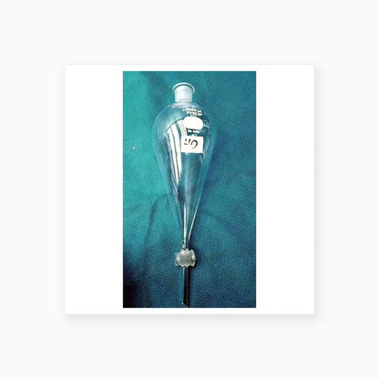 Pyrex 1000mL Glass Separatory Funnel with Stopcock – Transparent Labware Separatory Funnel, second-hand product photo 5