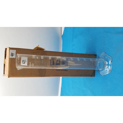 PYREX 1000mL Graduated Glass Cylinder – Laboratory Measuring Instrument Graduated Cylinder, second-hand product photo 4