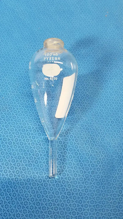 PYREX 100ml Glass Centrifuge Tube Flask Laboratory Borosilicate Glassware Laboratory Glassware, second-hand product photo 5