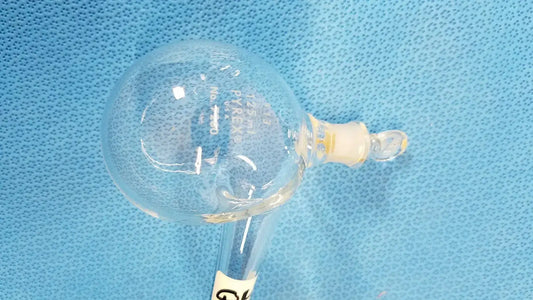 PYREX 125ml Lab Glass Retort Flask Bottle Borosilicate Laboratory Glassware Laboratory Glassware, second-hand product photo 2