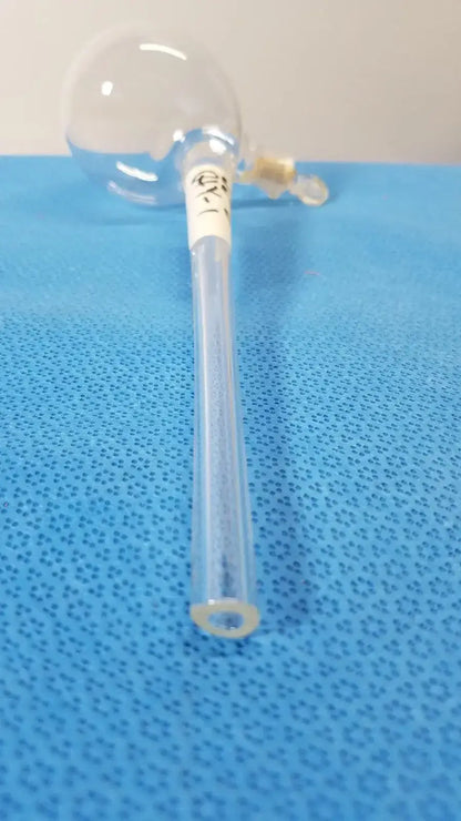 PYREX 125ml Lab Glass Retort Flask Bottle Borosilicate Laboratory Glassware Laboratory Glassware, second-hand product photo 1