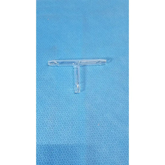 Pyrex 12mm Constricted 'T' Borosilicate Tubing Connector – Laboratory Glassware Laboratory Glassware Connector, second-hand product photo 1
