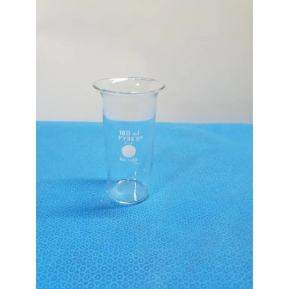 Pyrex 180 mL Glass Beaker – Borosilicate Laboratory Measuring Vessel Laboratory Beaker, second-hand product photo 1