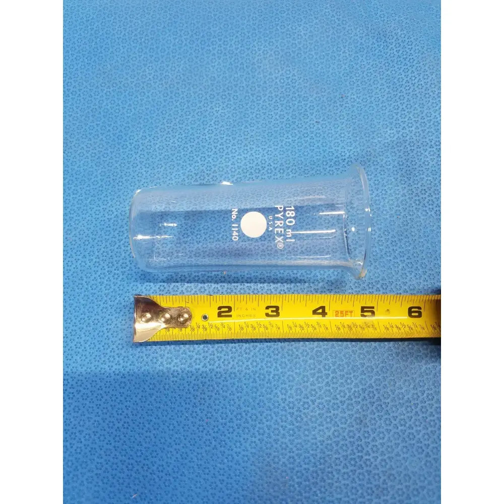 Pyrex 180 mL Glass Beaker – Borosilicate Laboratory Measuring Vessel Laboratory Beaker, second-hand product photo 2