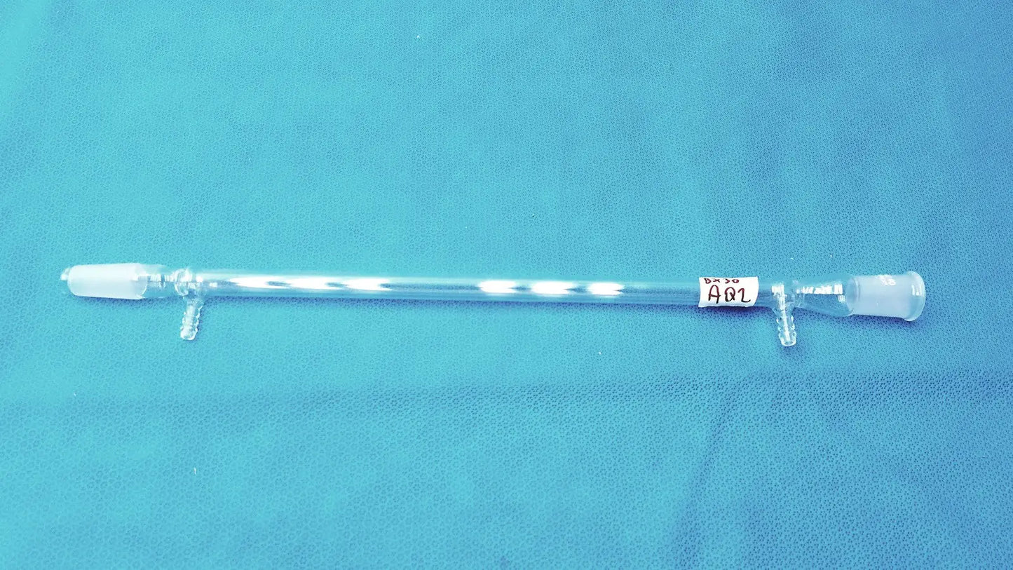 PYREX 24/40 Jacketed Liebig Condenser – West Style Glass Distillation Condenser Laboratory Condenser, second-hand product photo 2