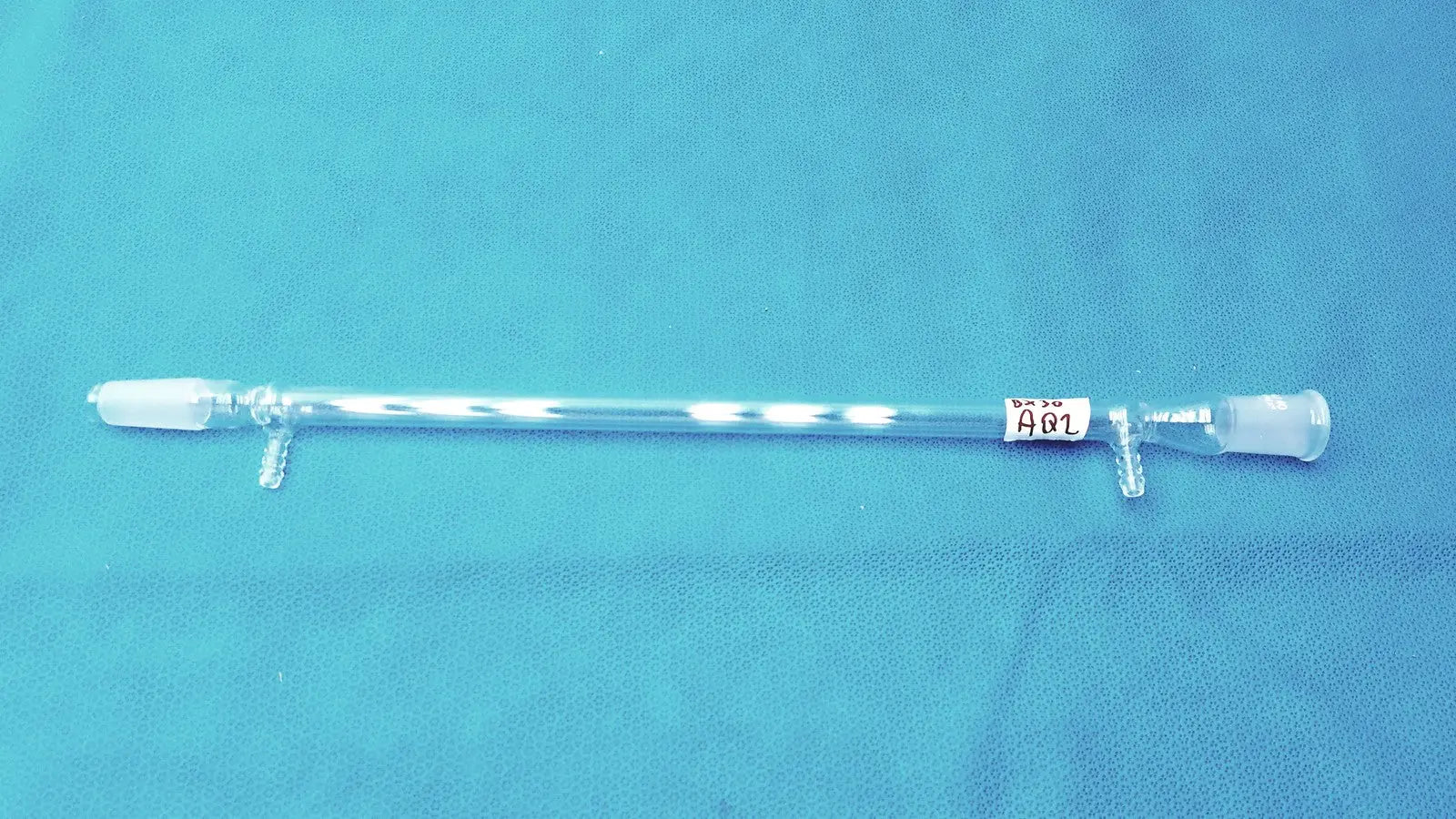 PYREX 24/40 Jacketed Liebig Condenser – West Style Glass Distillation Condenser Laboratory Condenser, second-hand product photo 2