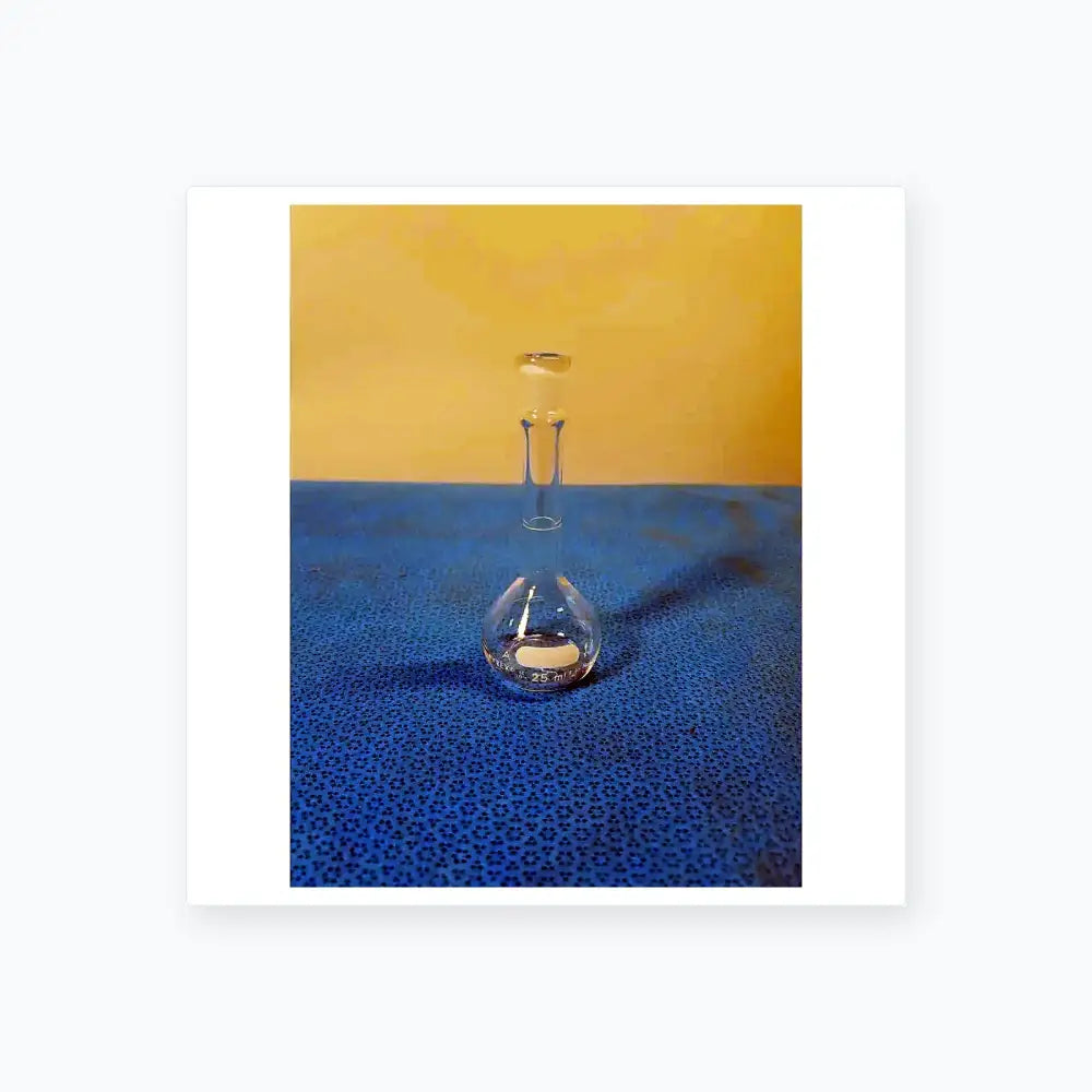 Pyrex 25 mL Wide Mouth Volumetric Flask – Borosilicate Laboratory Glassware Volumetric Flask, second-hand product photo 1