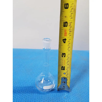 Pyrex 25 mL Wide Mouth Volumetric Flask – Borosilicate Laboratory Glassware Volumetric Flask, second-hand product photo 4