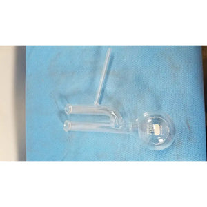 أنبوب مختبر زجاجي علمي عتيق PYREX سعة 250 مل متطور