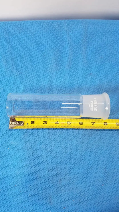 PYREX 45/50 Ground Outer Joint – Precision Laboratory Glass Connector Laboratory Glassware, second-hand product photo 2