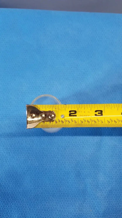PYREX 50/30 Ball Ground Joint with Ribs – Borosilicate Lab Glass Connector Laboratory Glassware Part, second-hand product photo 2
