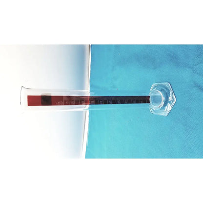 PYREX 500 mL Glass Graduated Mixing Cylinder – Lifetime Red Markings Graduated Cylinder, second-hand product photo 7