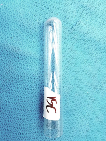 Pyrex 6" (25x150mm) Borosilicate Glass Test Tube 55ml Boiling Tube with Rim Laboratory Glassware, second-hand product photo 9