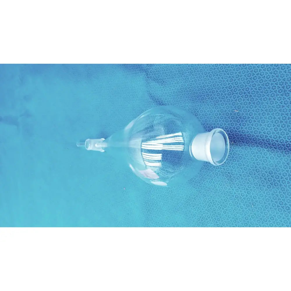 PYREX / Corning Pyrex 6404 Separatory Funnel Corning #27 Stopper 4 mm PTFE Valve Lab Glass 500m Laboratory Glassware, second-hand product photo 8