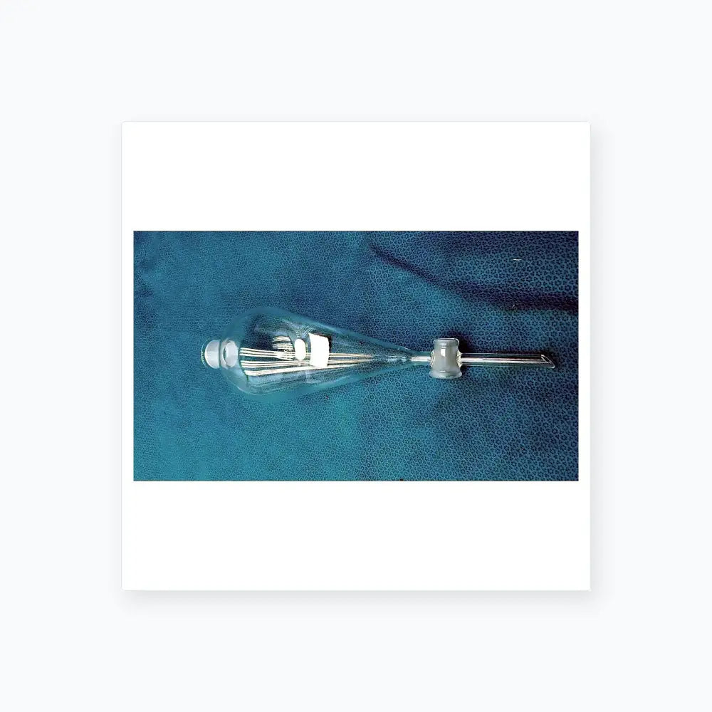 PYREX / Corning Pyrex 6404 Separatory Funnel Corning #27 Stopper 4 mm PTFE Valve Lab Glass 500m Laboratory Glassware, second-hand product photo 4