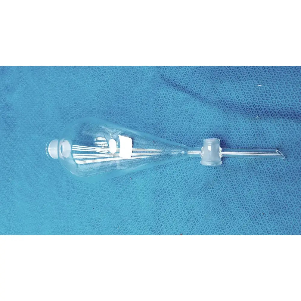 PYREX / Corning Pyrex 6404 Separatory Funnel Corning #27 Stopper 4 mm PTFE Valve Lab Glass 500m Laboratory Glassware, second-hand product photo 4