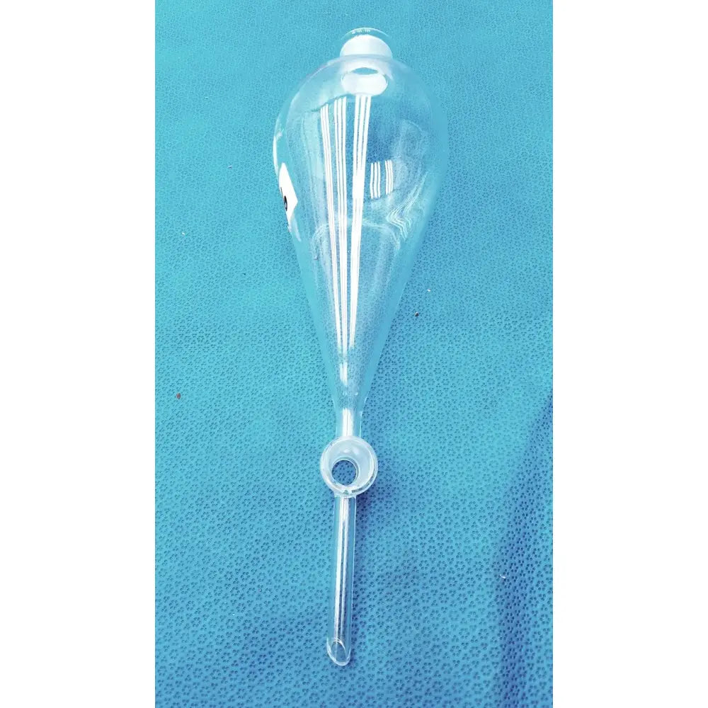 PYREX / Corning Pyrex 6404 Separatory Funnel Corning #27 Stopper 4 mm PTFE Valve Lab Glass 500m Laboratory Glassware, second-hand product photo 3
