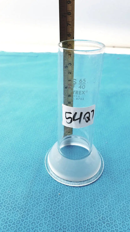 Pyrex / Corning Pyrex 65/40 Ground Joint Socket Only | Corning Lab Glassware USA Laboratory Glassware Part, second-hand product photo 5