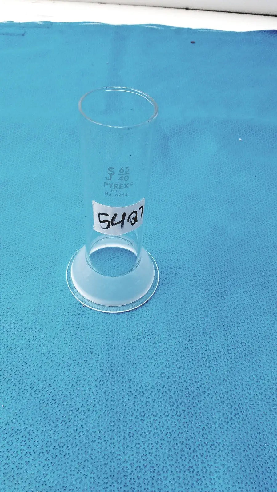 Pyrex / Corning Pyrex 65/40 Ground Joint Socket Only | Corning Lab Glassware USA Laboratory Glassware Part, second-hand product photo 8