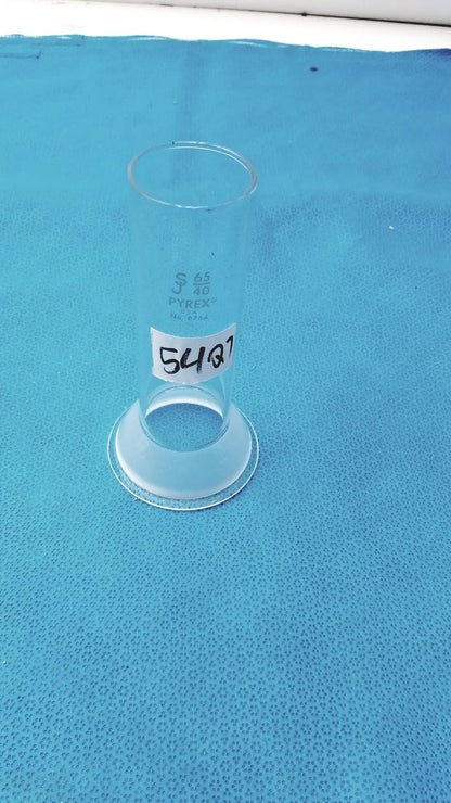 Pyrex / Corning Pyrex 65/40 Ground Joint Socket Only | Corning Lab Glassware USA Laboratory Glassware Part, second-hand product photo 8