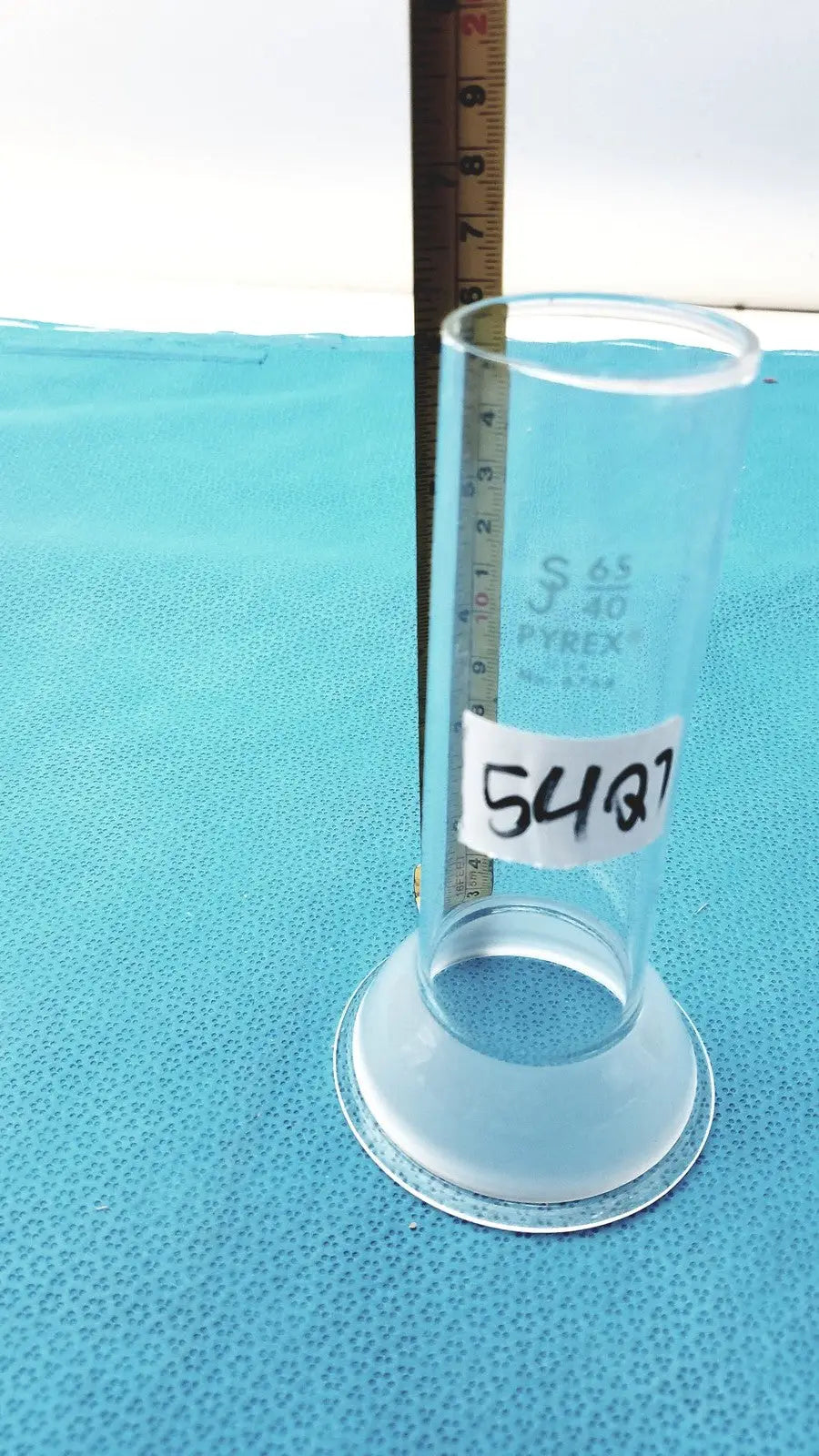 Pyrex / Corning Pyrex 65/40 Ground Joint Socket Only | Corning Lab Glassware USA Laboratory Glassware Part, second-hand product photo 6