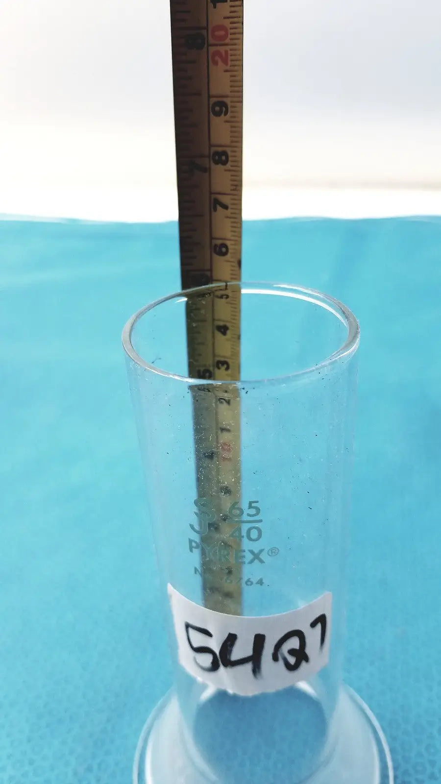 Pyrex / Corning Pyrex 65/40 Ground Joint Socket Only | Corning Lab Glassware USA Laboratory Glassware Part, second-hand product photo 7