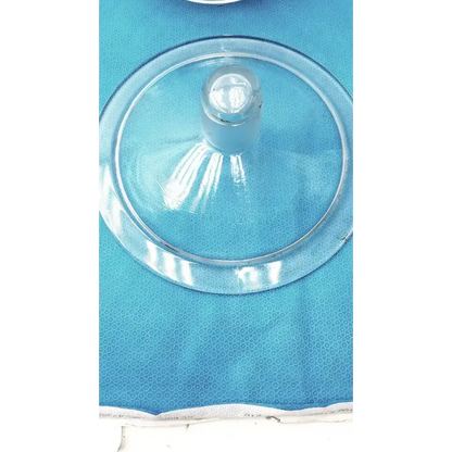 Pyrex 9" Vacuum Desiccator Jar with Plastic Canvas Plate Vacuum Desiccator Jar, second-hand product photo 4