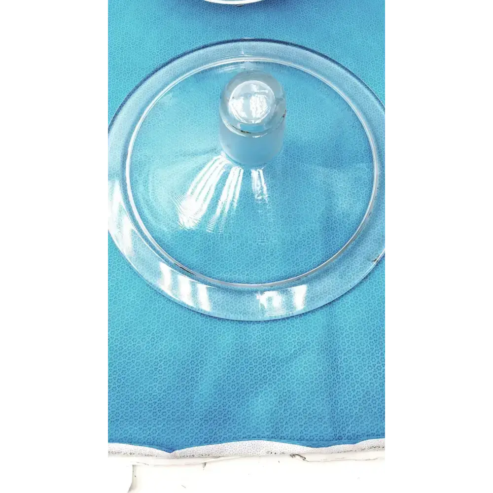 Pyrex 9" Vacuum Desiccator Jar with Plastic Canvas Plate Vacuum Desiccator Jar, second-hand product photo 4