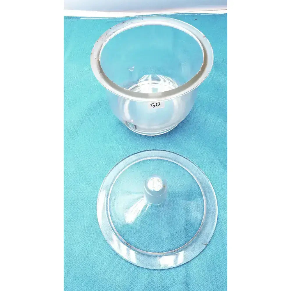 Pyrex 9" Vacuum Desiccator Jar with Plastic Canvas Plate Vacuum Desiccator Jar, second-hand product photo 5