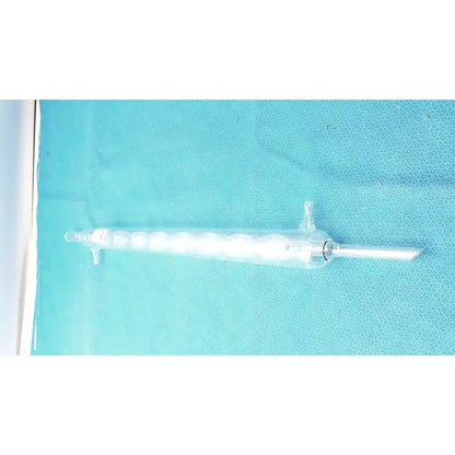 PYREX Allihn Condenser – 21" Jacketed Glass Column, 29/42 Joint Laboratory Condenser, second-hand product photo 6