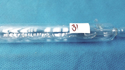 PYREX Allihn Condenser – 21" Jacketed Glass Column, 29/42 Joint Laboratory Condenser, second-hand product photo 3