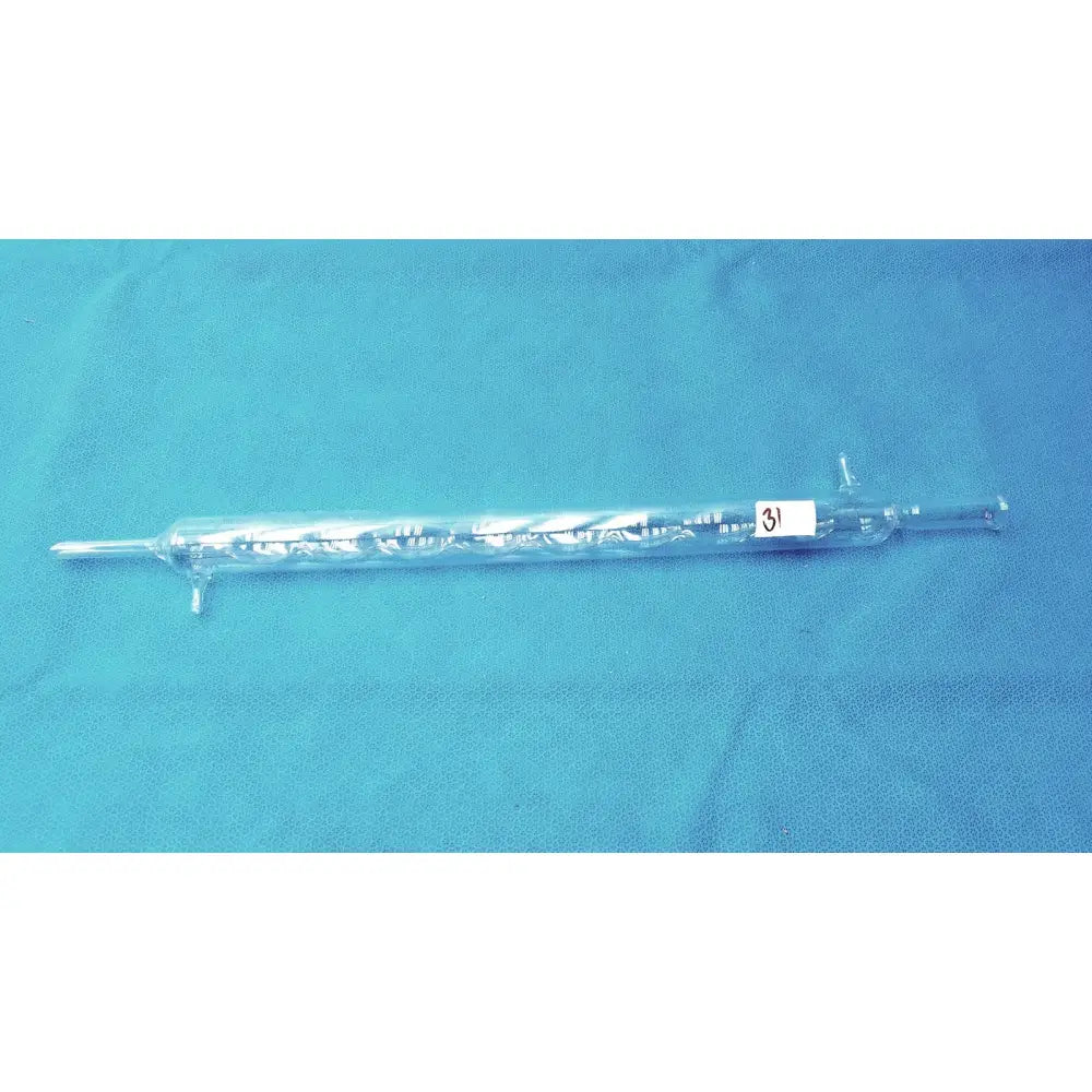 PYREX Allihn Condenser – 21" Jacketed Glass Column, 29/42 Joint Laboratory Condenser, second-hand product photo 7