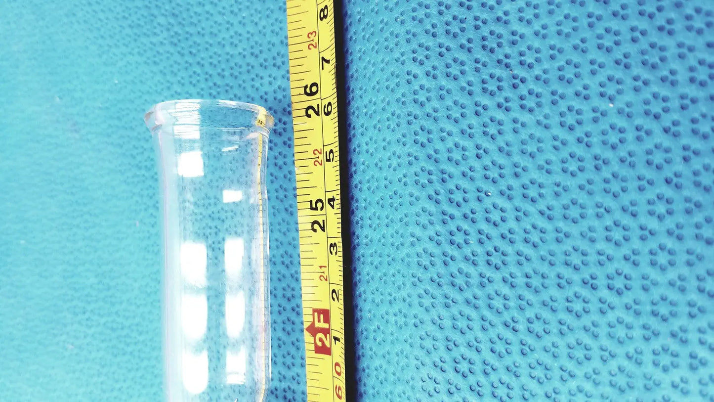 PYREX Allihn Condenser – 21" Jacketed Glass Column, 29/42 Joint Laboratory Condenser, second-hand product photo 2