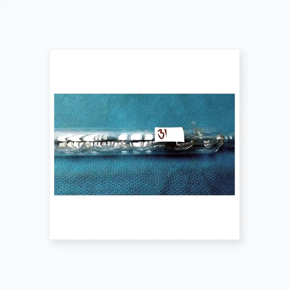 PYREX Allihn Condenser – 21" Jacketed Glass Column, 29/42 Joint Laboratory Condenser, second-hand product photo 3
