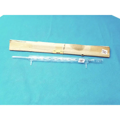 Reuse Medical Pyrex Allihn Condenser Jacketed Glass Column for Distillation Lab Equipment Jars & Reagent Bottles, second-hand product photo 1