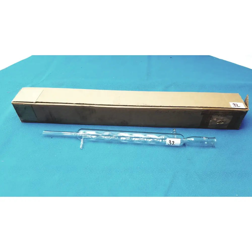 Reuse Medical Pyrex Allihn Jacketed Glass Condenser Column Distillation Lab Glassware Other Medical & Lab Glassware, second-hand product photo 1