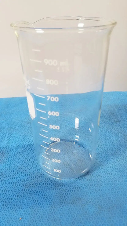 PYREX Beaker, 1000 mL, Glass, Griffin Low Form, Laboratory Ware Laboratory Beaker, second-hand product photo 2