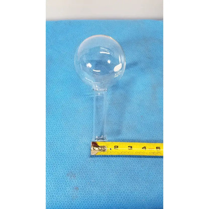 PYREX Boiling Flask, 500 mL, Long Neck, Round Bottom, Tooled Mouth Laboratory Glassware, second-hand product photo 4