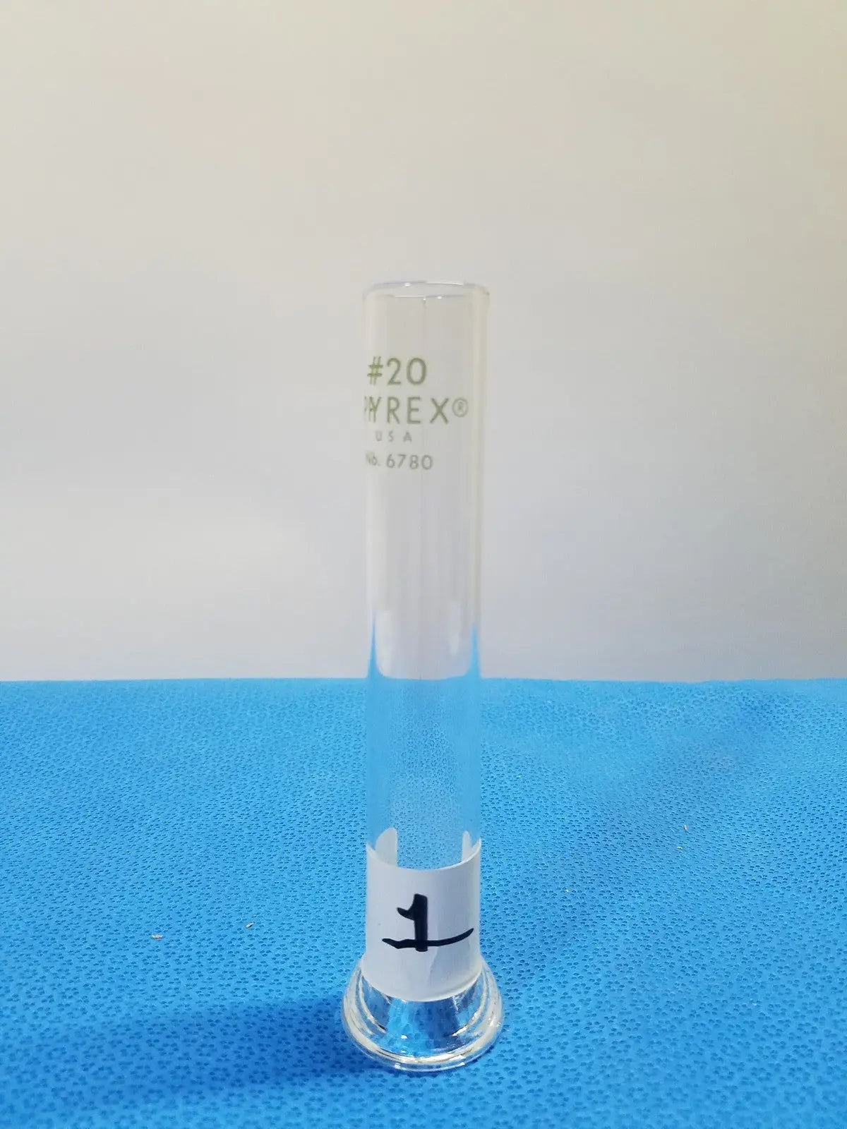 Pyrex Chemist Glass Tall Measuring Cylinder | Borosilicate Labware USA Laboratory Glassware, second-hand product photo 1